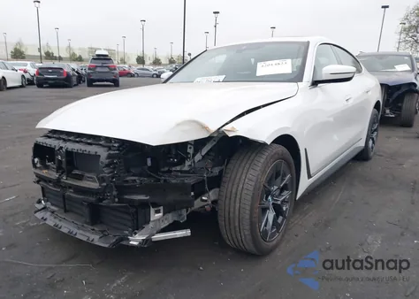 2024 BMW I4 Edrive35 из США, поврежденный, VIN WBY43AW09RFS24379